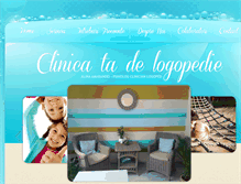 Tablet Screenshot of logopedie-iasi.ro